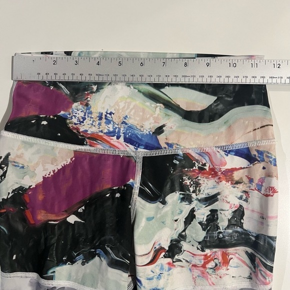 Lululemon Tights w/ Multicolour Print - No Size Dot Cross stitched RArE Barbie - Picture 8 of 11